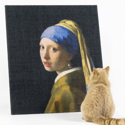 Copycat Cat Scratcher, Girl with the Pearl M